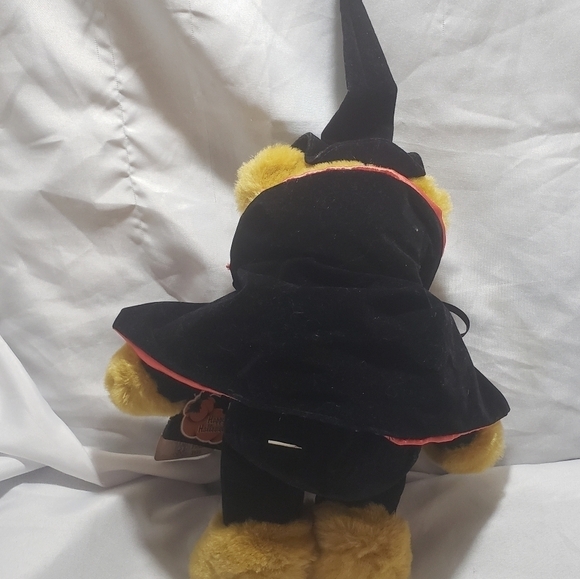 Fiesta Vampire Wizard Teddy Bear Plush Stuffed Animal 12-inch Halloween Has Tag - Picture 6 of 10